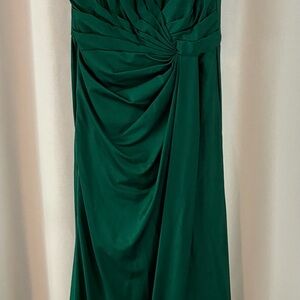 Bari Jay Forest Green Maxi Dress
